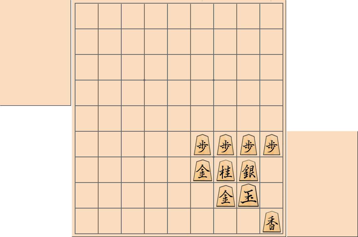 将棋で「銀冠」と言われる囲い(振り飛車)