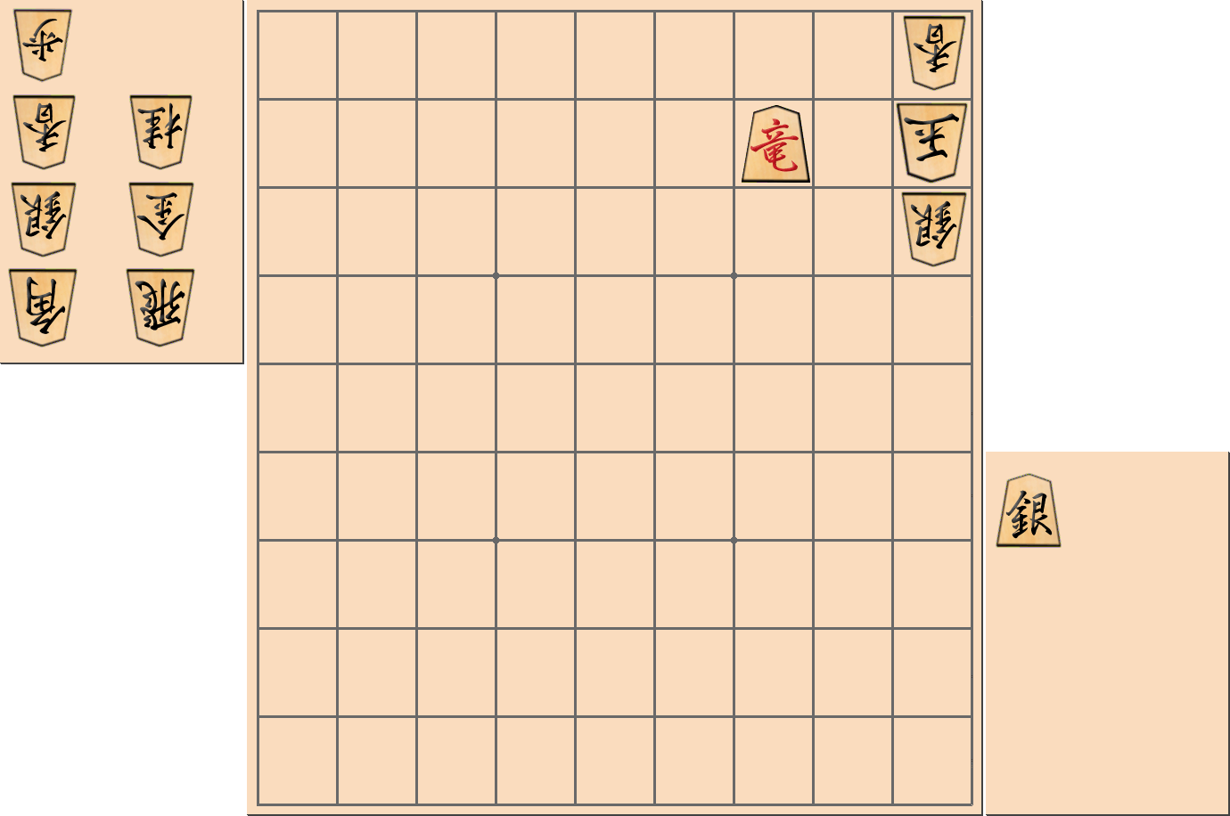 【将棋手筋】王手に対して「移動合い」で受ける局面2