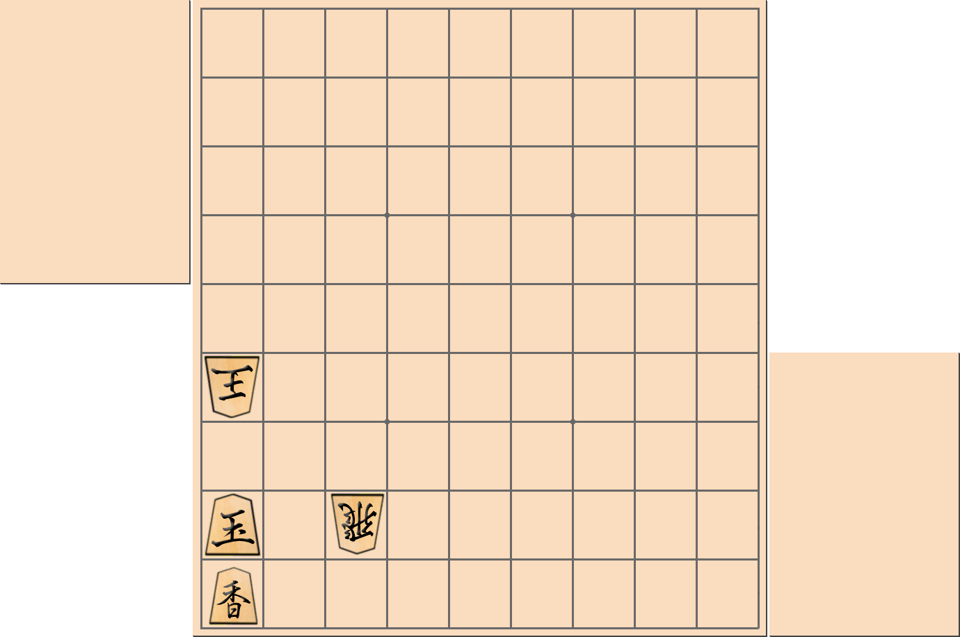 【将棋手筋】玉が移動することで「逆王手」となる局面