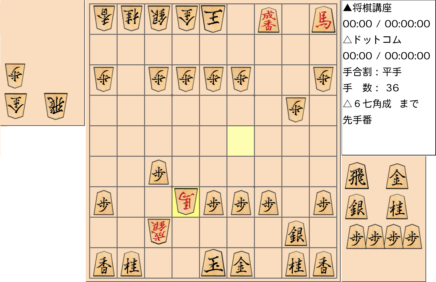 横歩取り ４五角戦法対策12-1