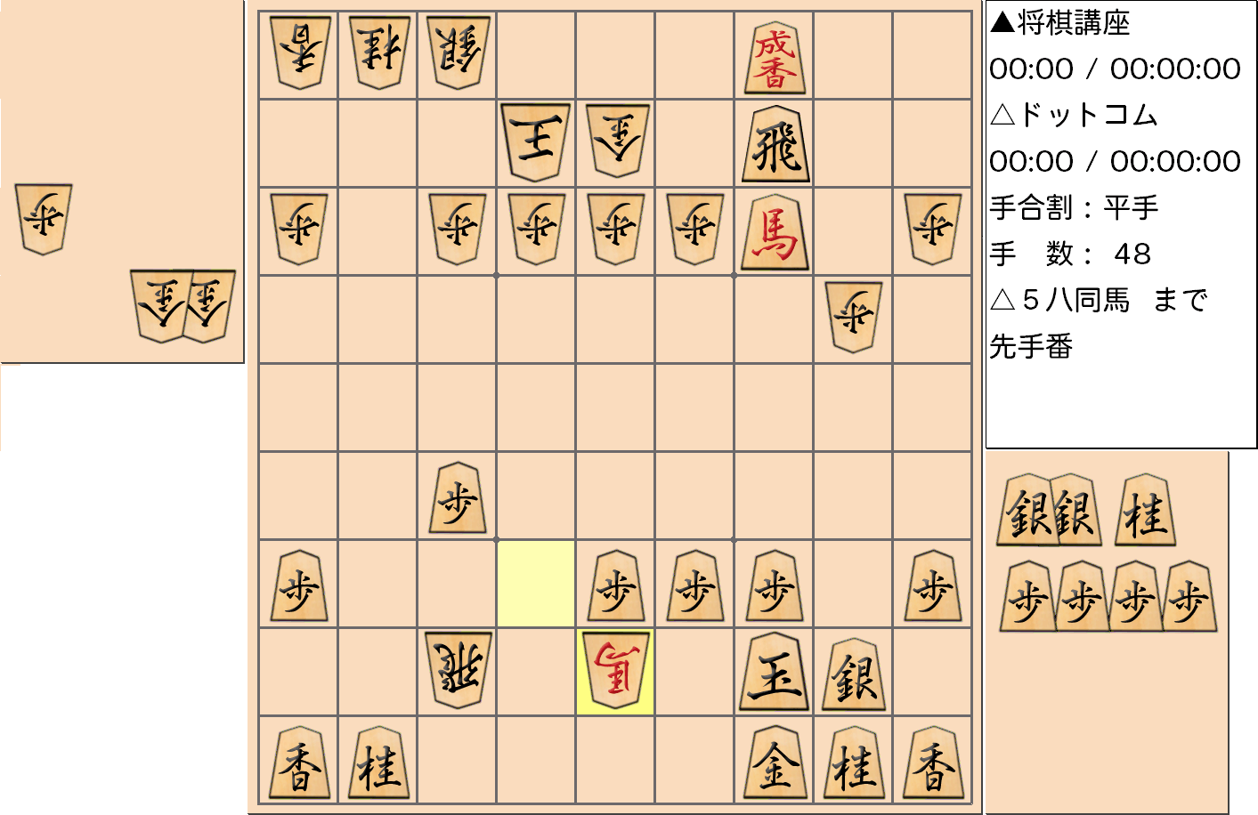 横歩取り ４五角戦法対策13-3