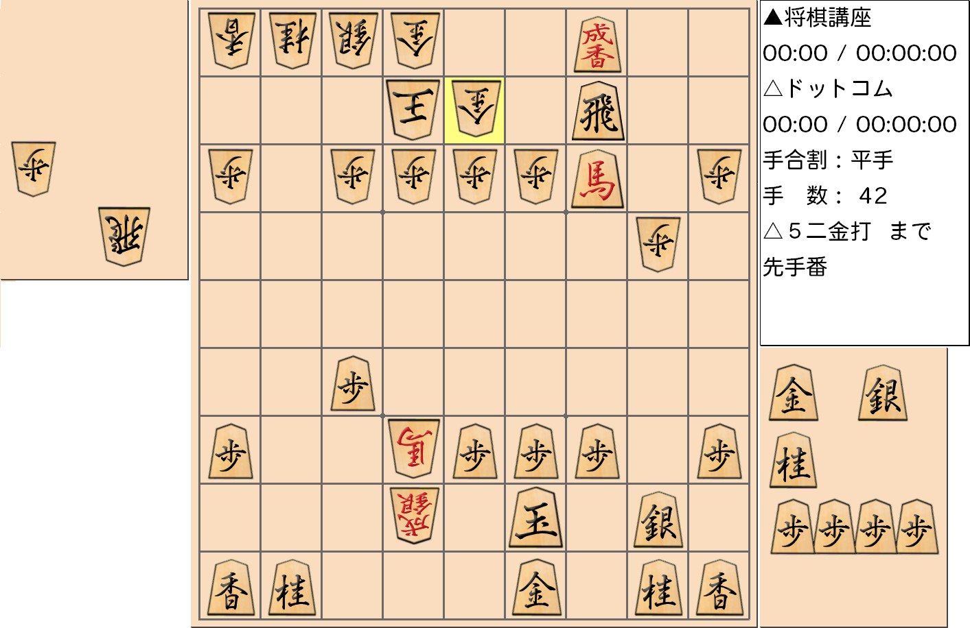 横歩取り ４五角戦法対策14-1