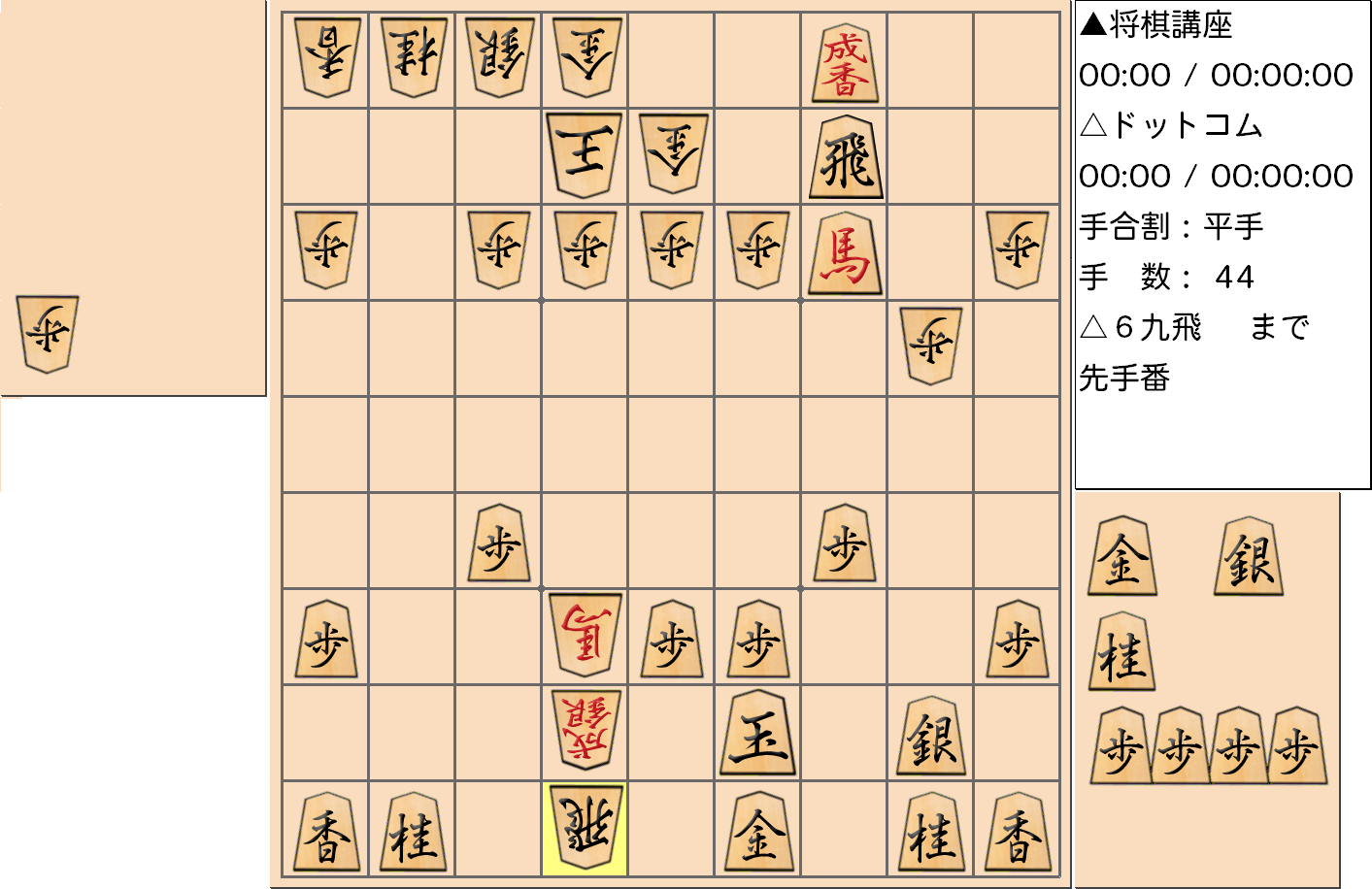 横歩取り ４五角戦法対策14-2