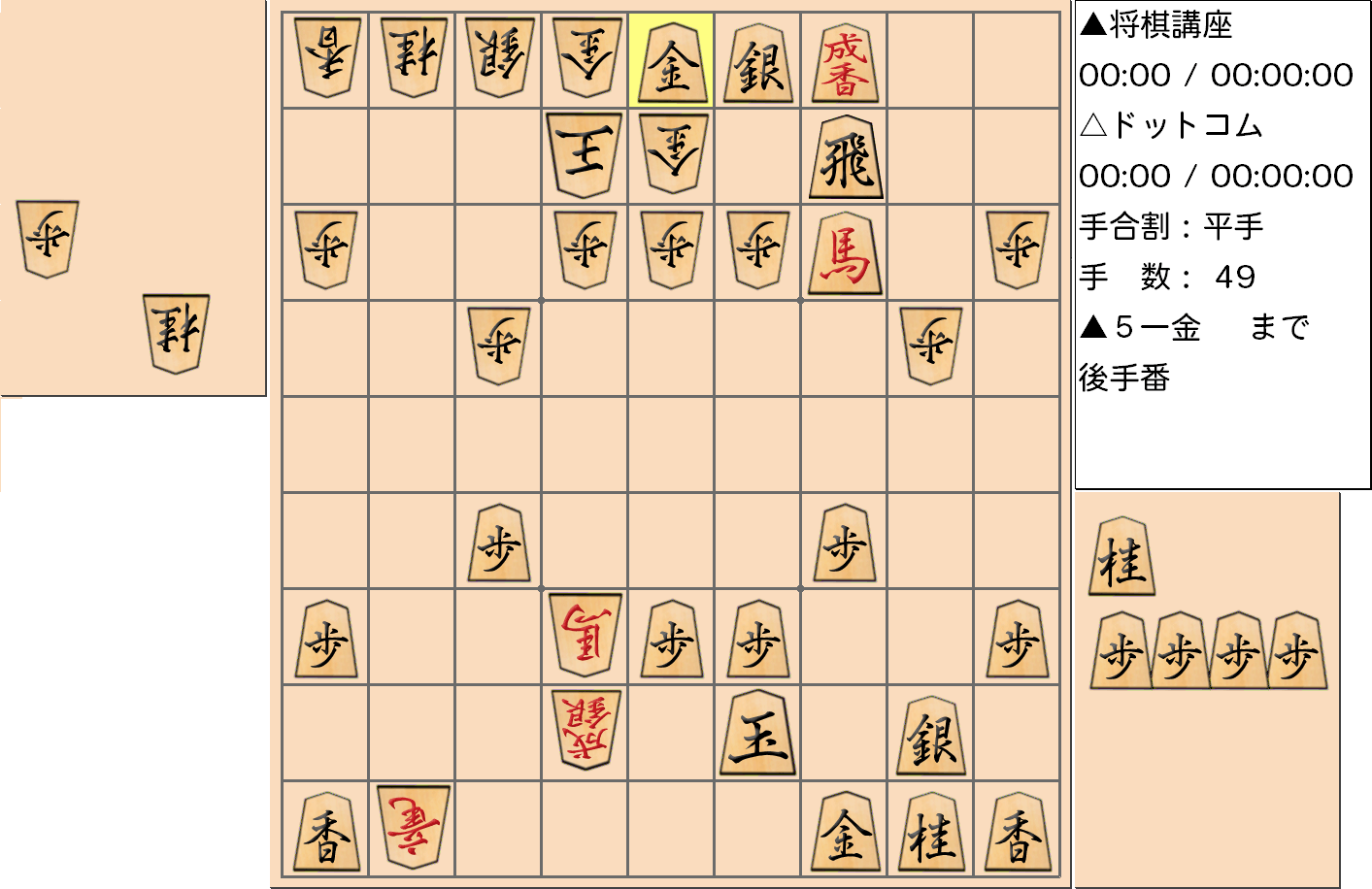 横歩取り ４五角戦法対策14-3
