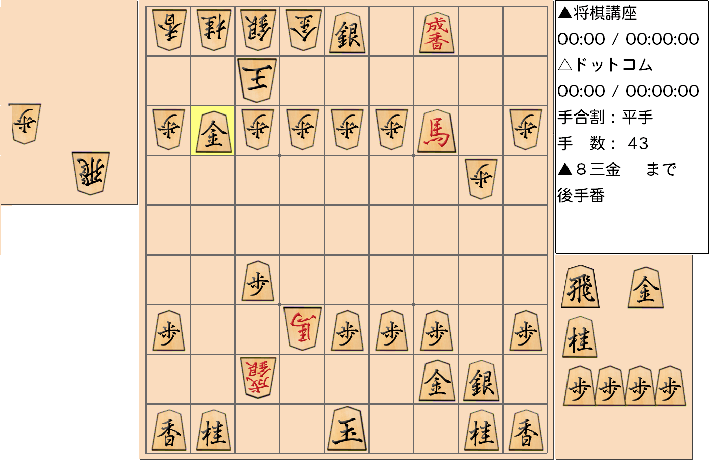 横歩取り ４五角戦法対策16-3