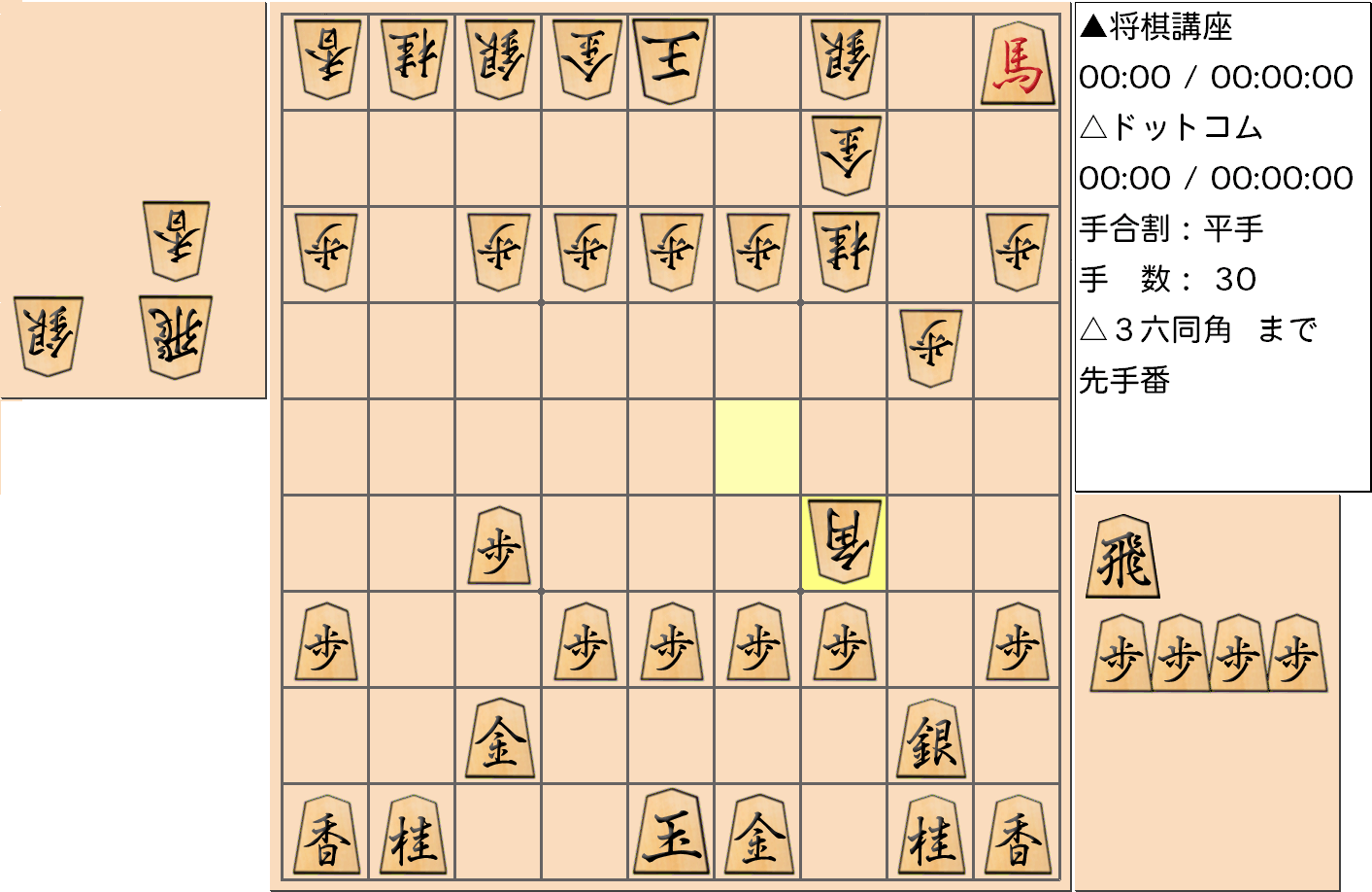 横歩取り ４五角戦法対策18-1
