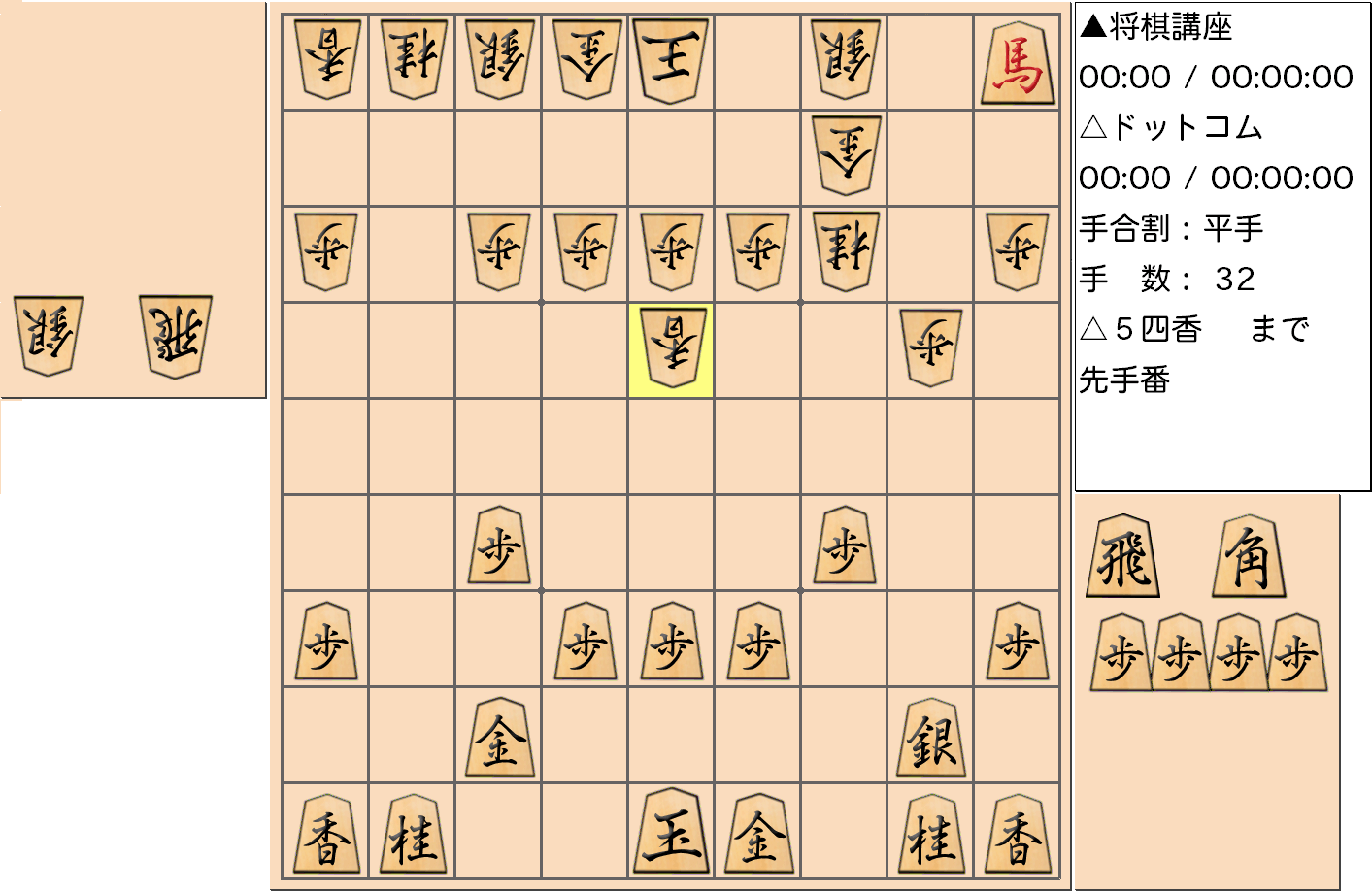 横歩取り ４五角戦法対策20-1
