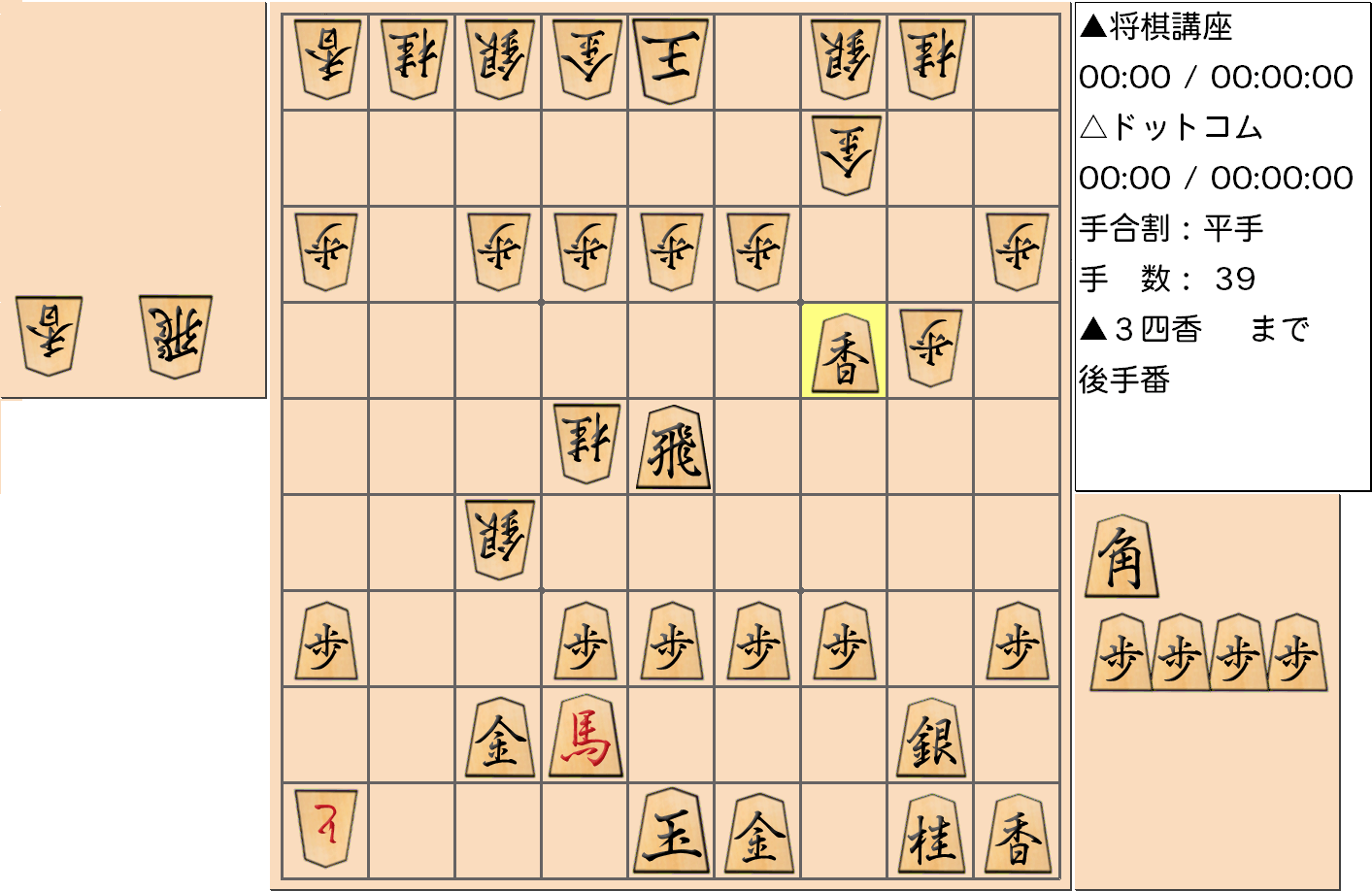 横歩取り ４五角戦法対策22-2