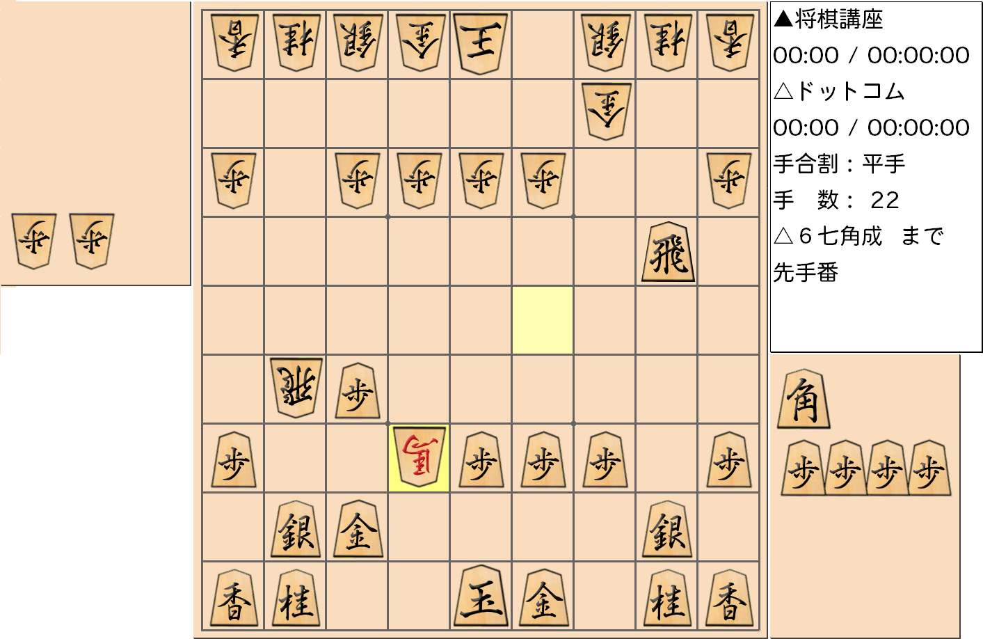 横歩取り ４五角戦法対策26-1