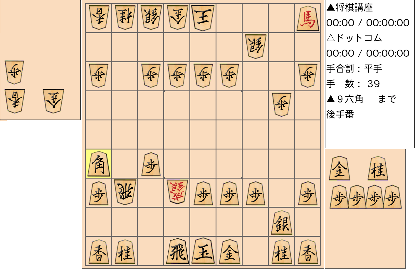 横歩取り ４五角戦法対策6-2
