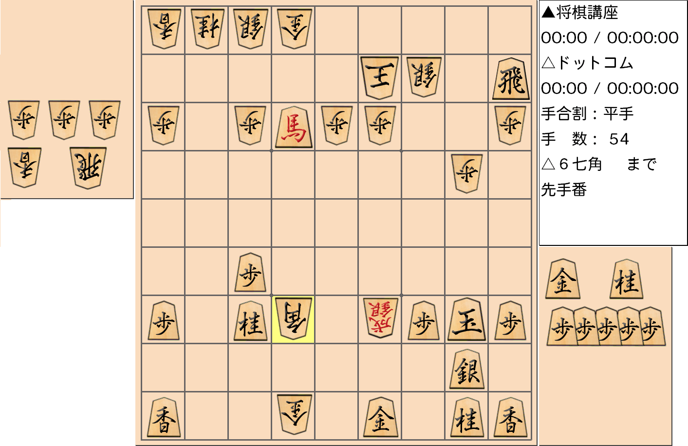 横歩取り ４五角戦法対策7-1