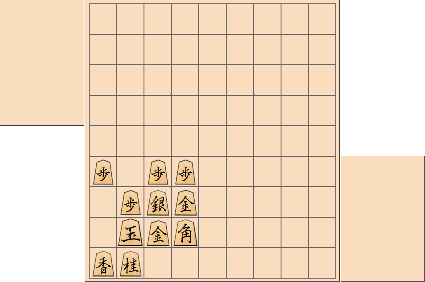 【将棋用語】「囲い」の１つである矢倉