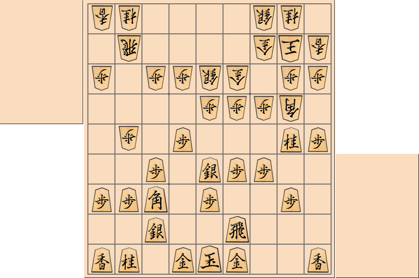 【将棋用語】藤井システムで「居玉」のまま戦う例