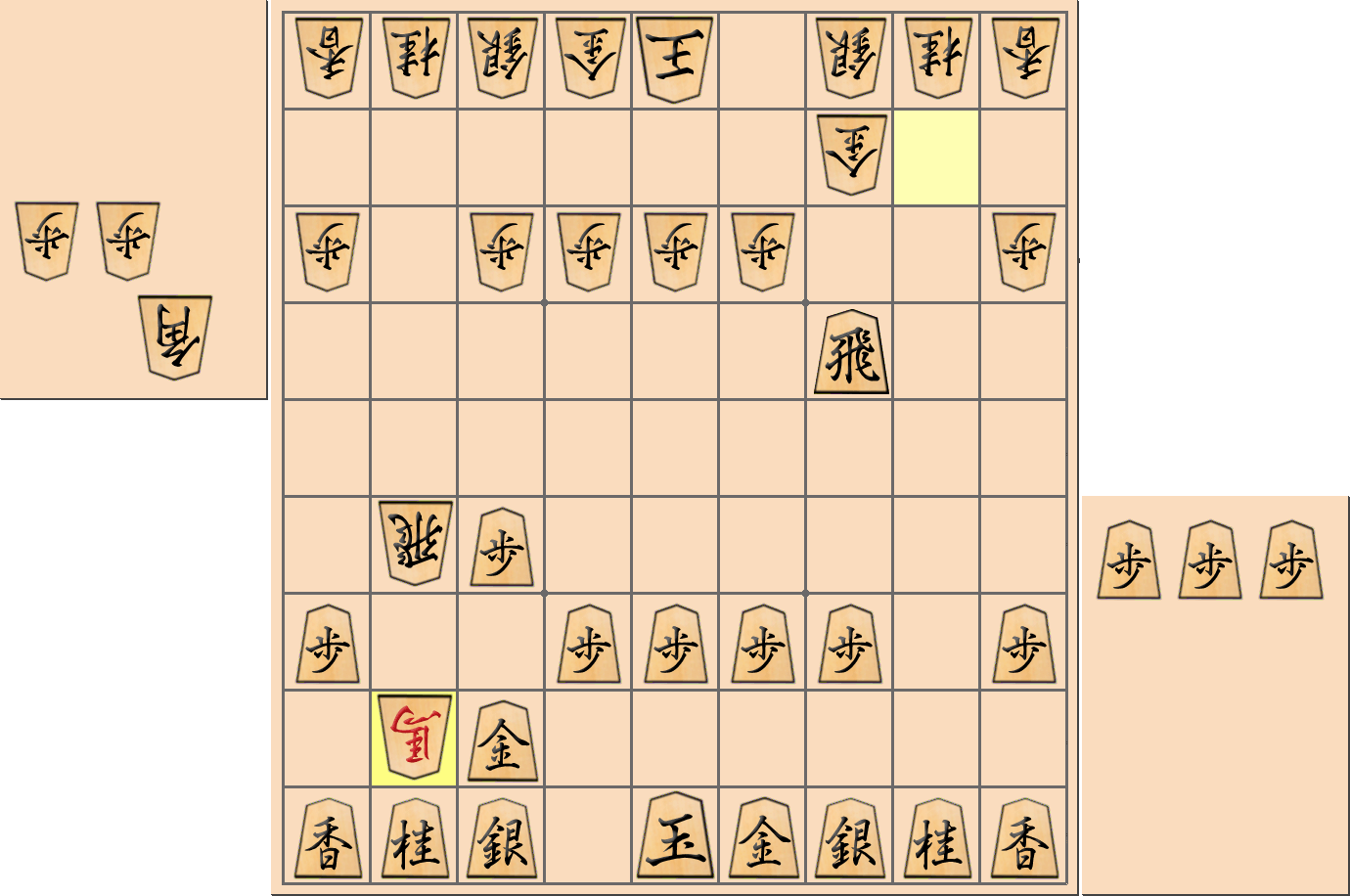 【将棋用語】「手順前後」で形勢を損ねない正着手順1