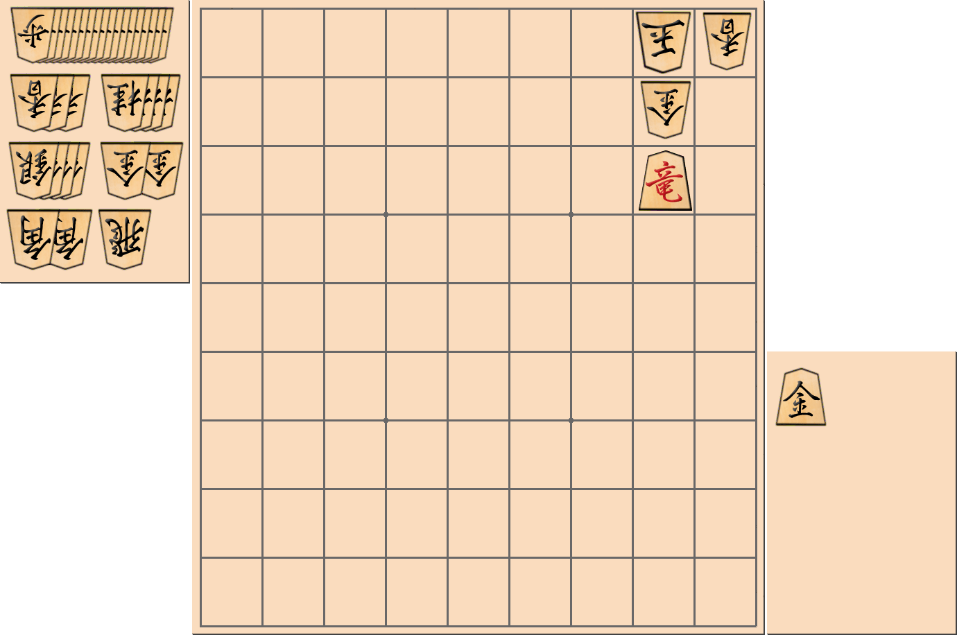 1手詰の詰将棋の問題(第16問)