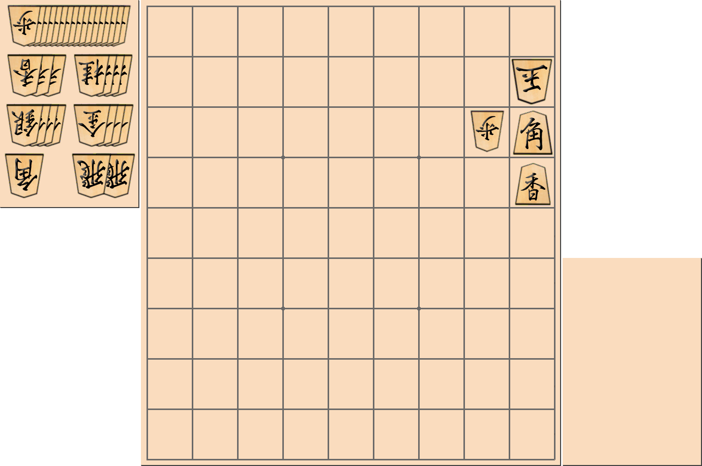 1手詰の詰将棋の問題(第21問)