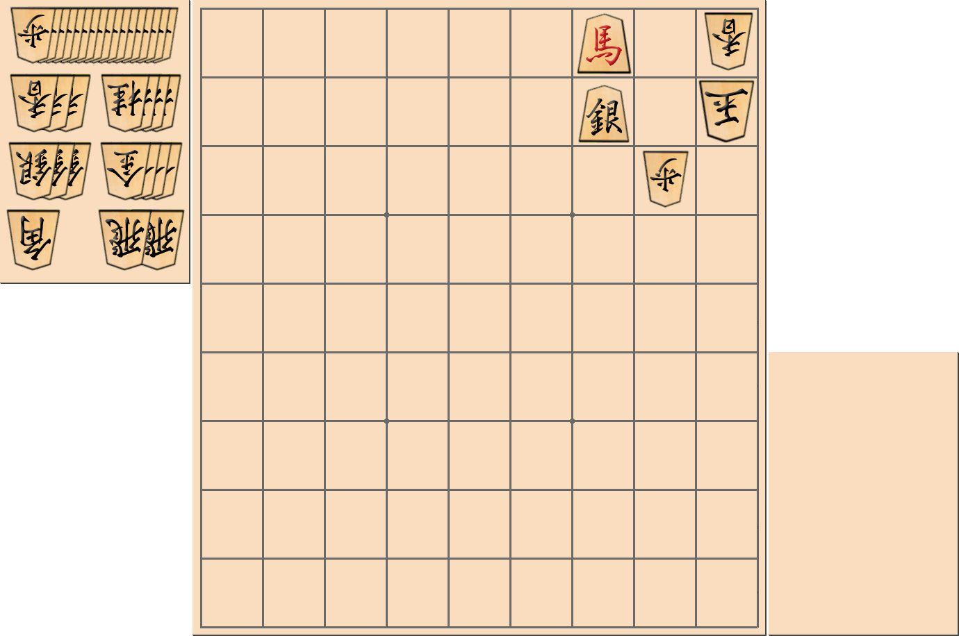 1手詰の詰将棋の問題(第24問)