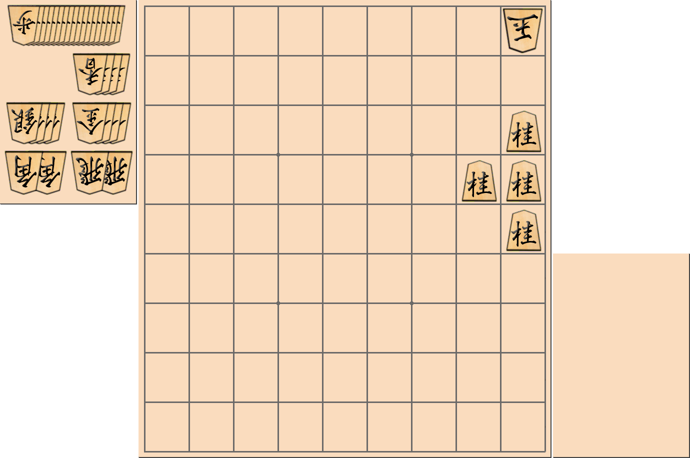 1手詰の詰将棋の問題(第25問)