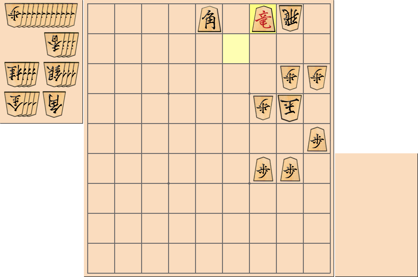 1手詰の詰将棋の解答(第30問)