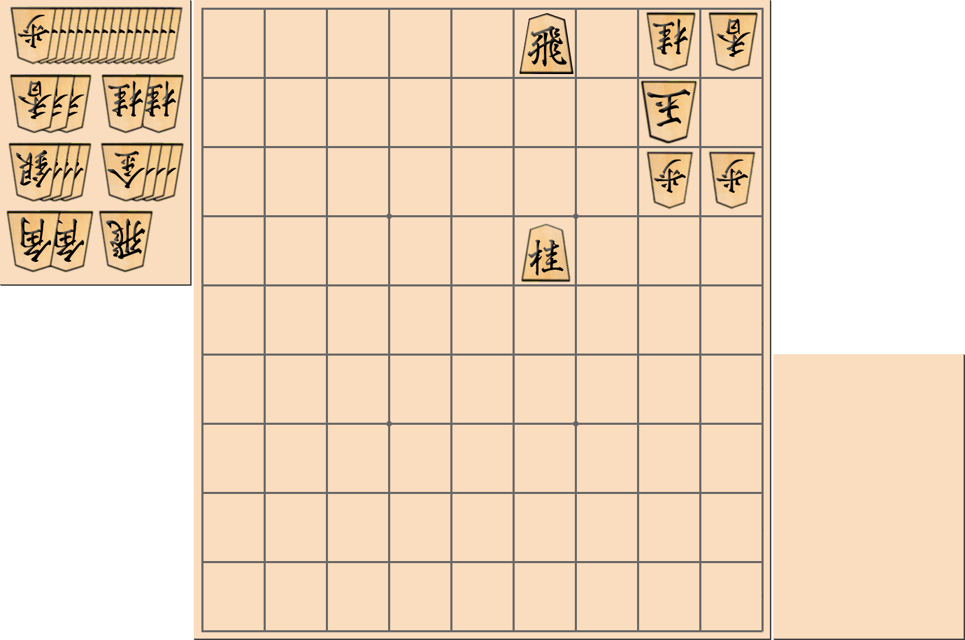 1手詰の詰将棋の問題(第31問)