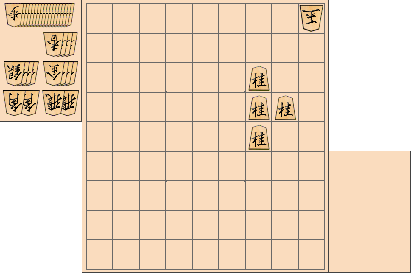 1手詰の詰将棋の問題(第37問)