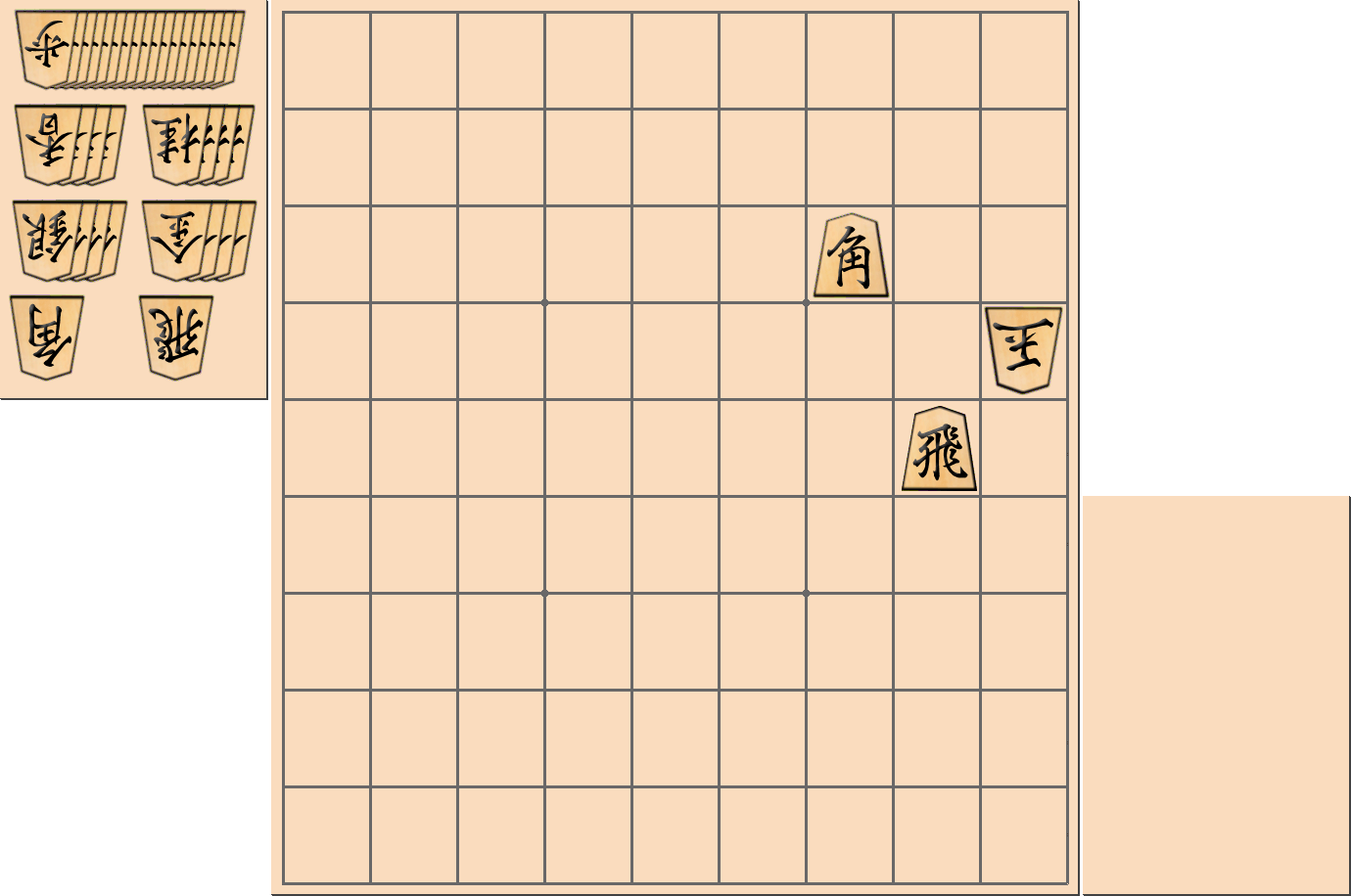 1手詰の詰将棋の問題(第38問)