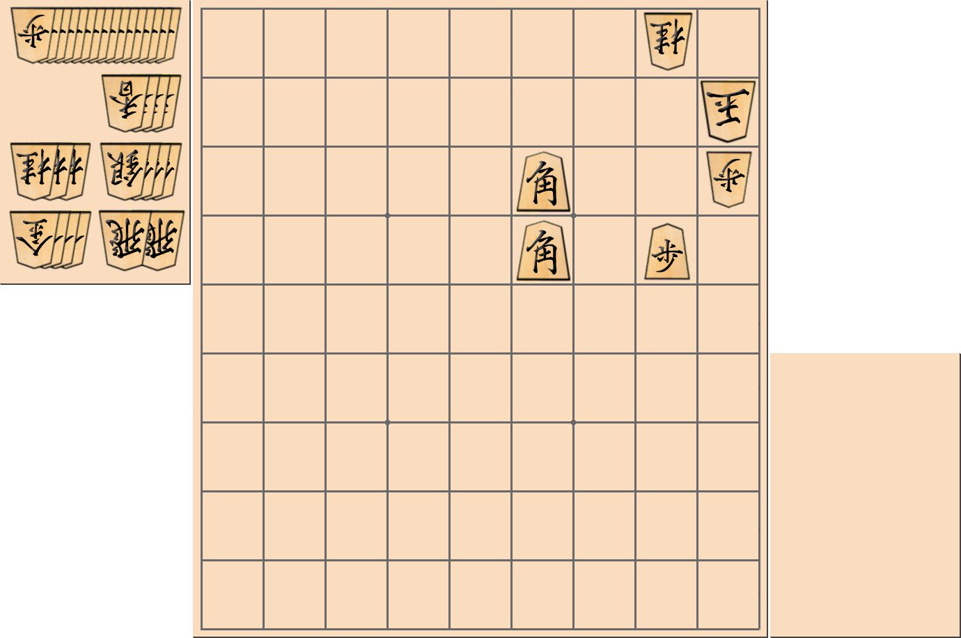 1手詰の詰将棋の問題(第39問)