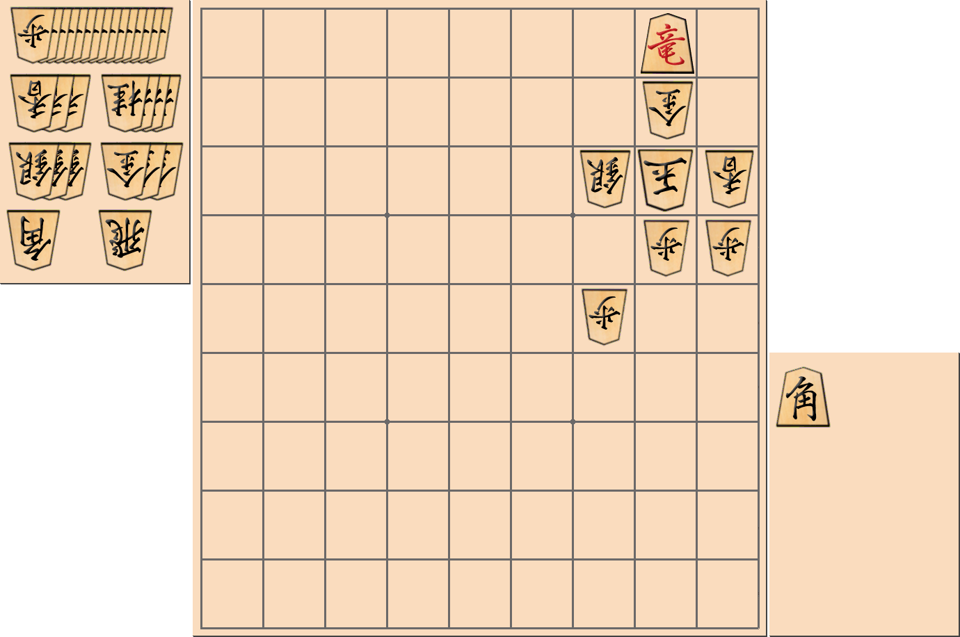 1手詰の詰将棋の問題(第42問)