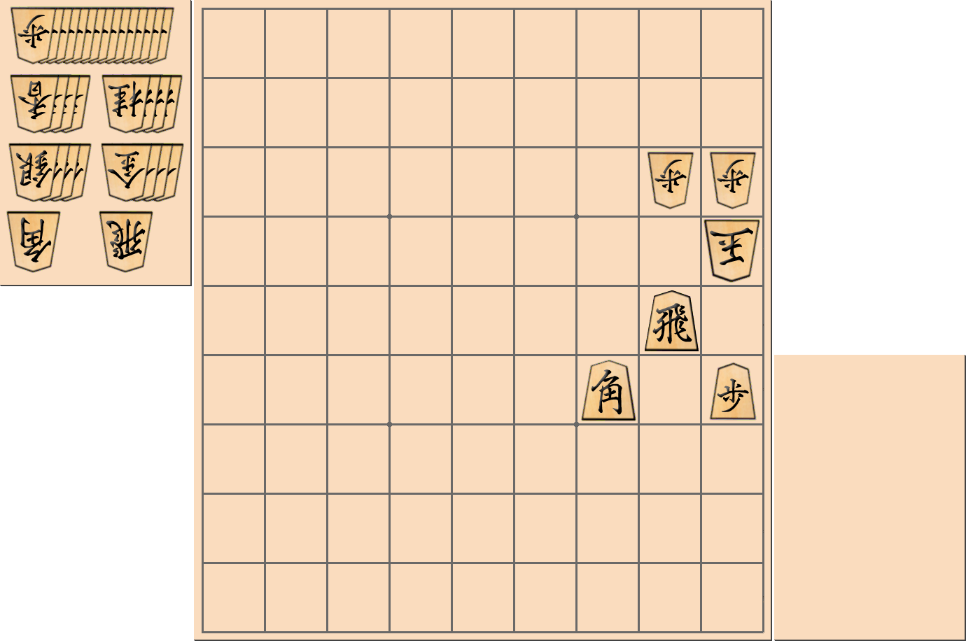 1手詰の詰将棋の問題(第44問)