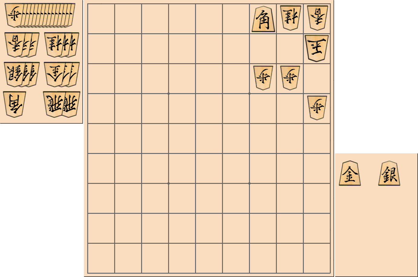 3手詰の詰将棋の問題(第2問)