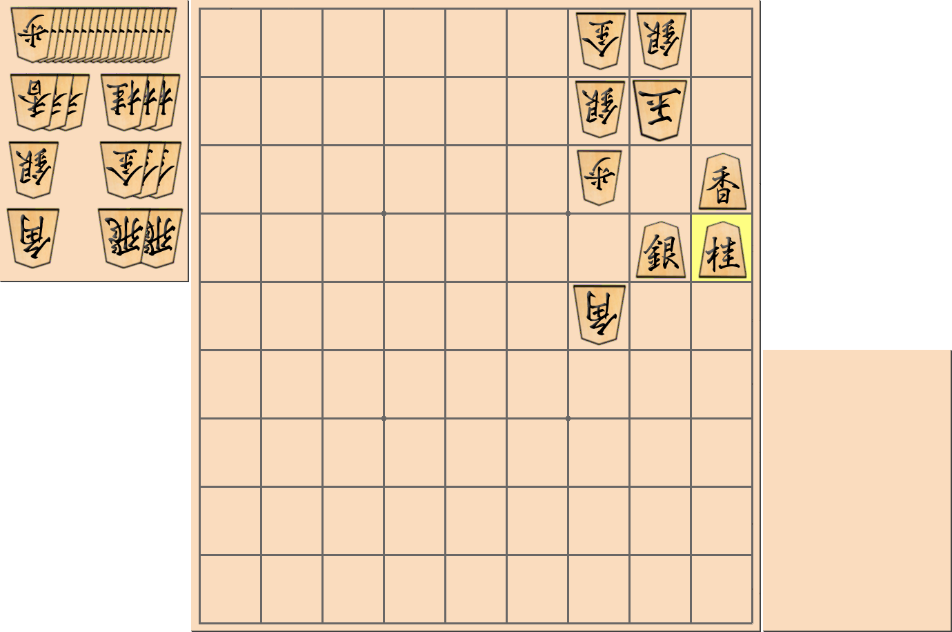 3手詰の詰将棋の解答(第5問)