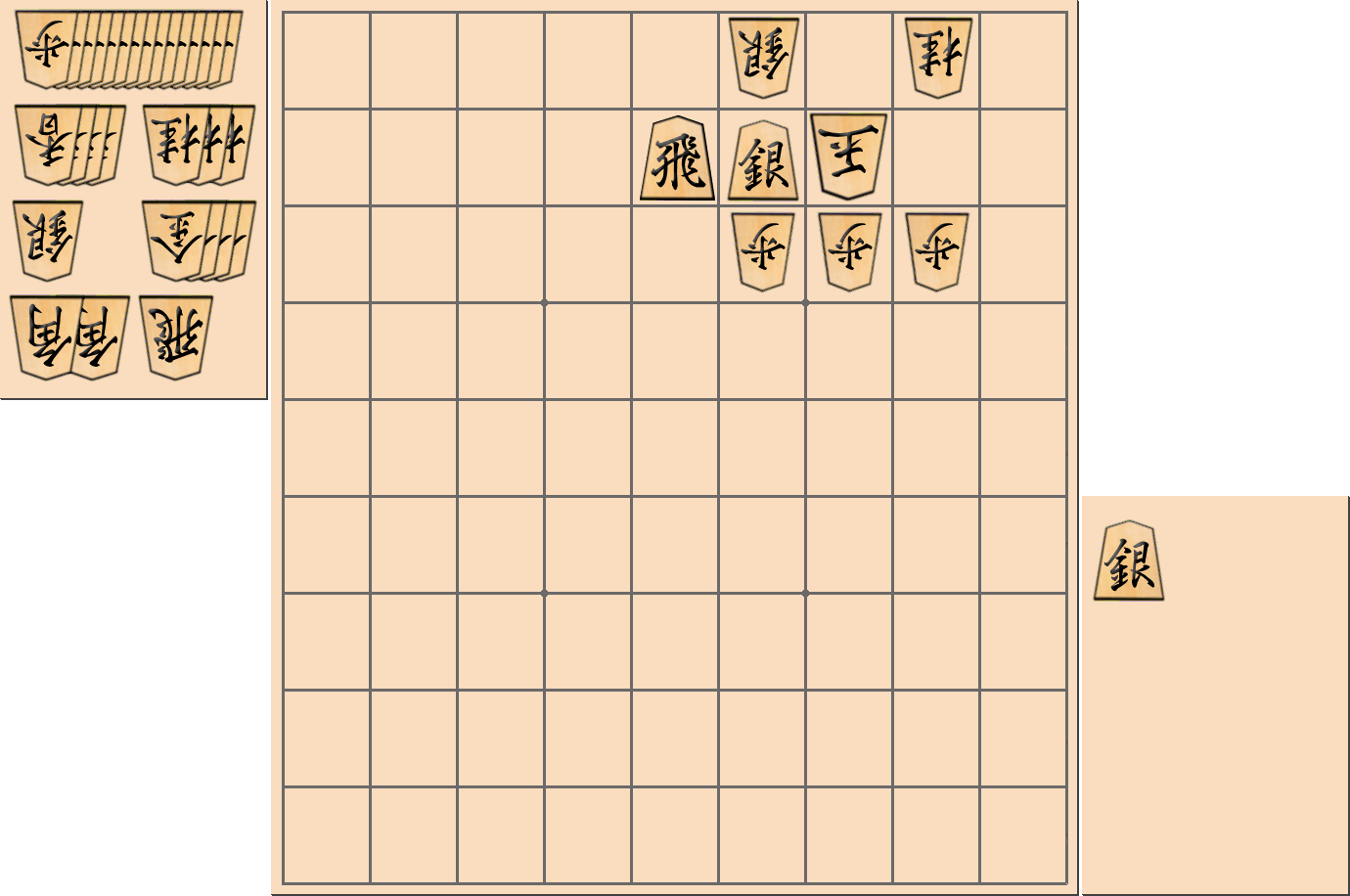 3手詰の詰将棋の問題(第21問)