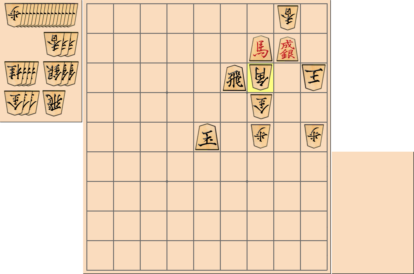 3手詰の詰将棋の解答2(第24問)