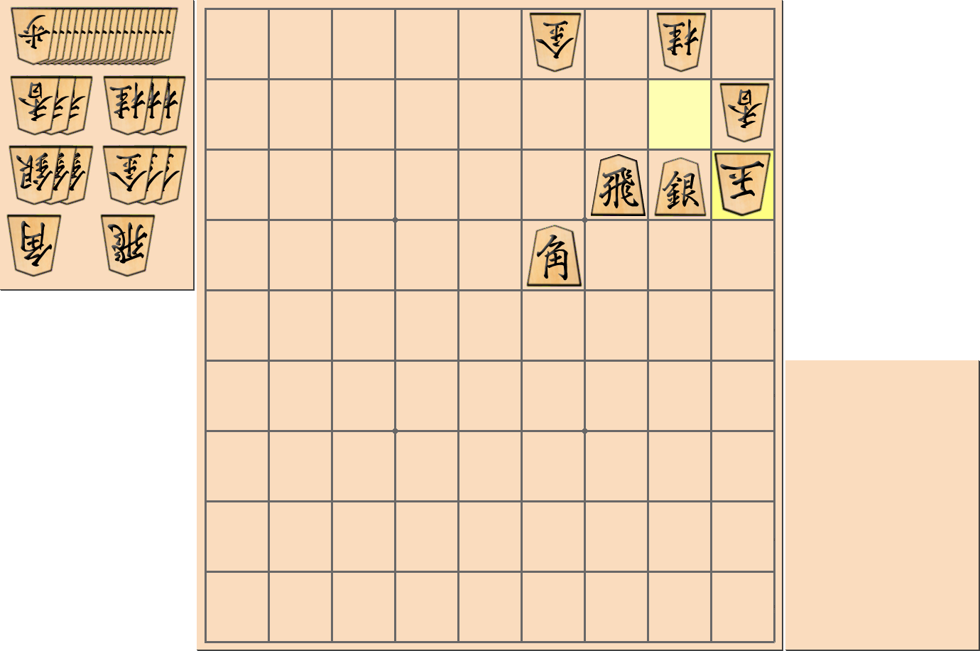 3手詰の詰将棋の解答2(第25問)