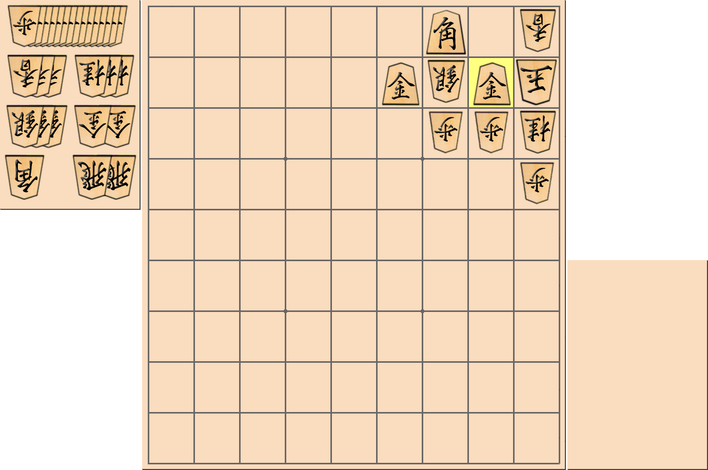 5手詰の詰将棋の解答(第1問)